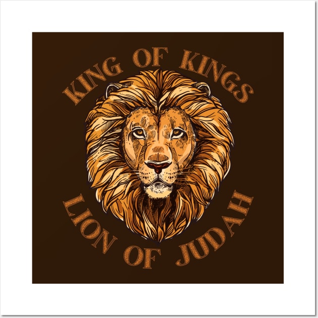 King of kings, Lion of Judah Wall Art by Kikapu creations